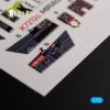 KELIK K72126 MIRAGE III C - interior 3D decals for Modelsvit kit 1/72